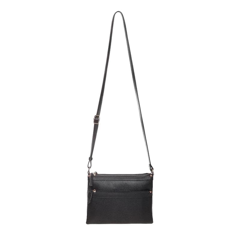 Multi Zip Crossbody Bag
