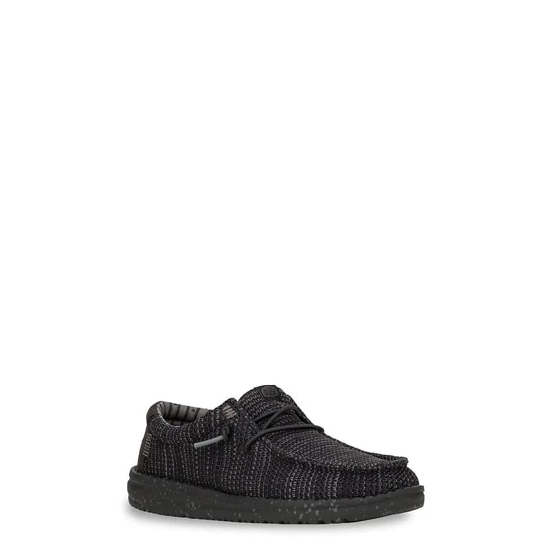 Youth Boys' Wally Stretch Moc Toe Slip-On