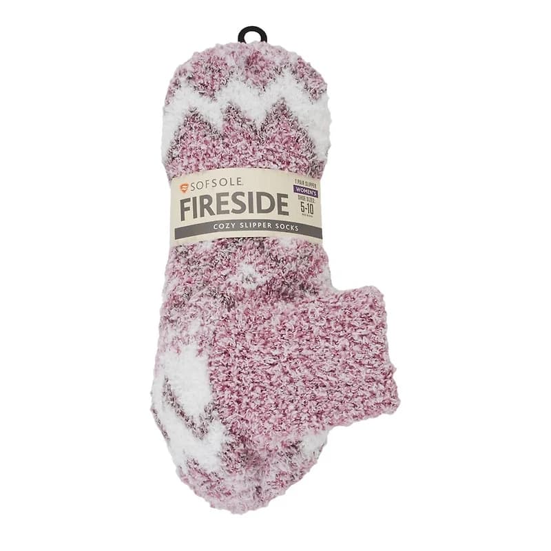 Women's Fairisle Slipper Sock