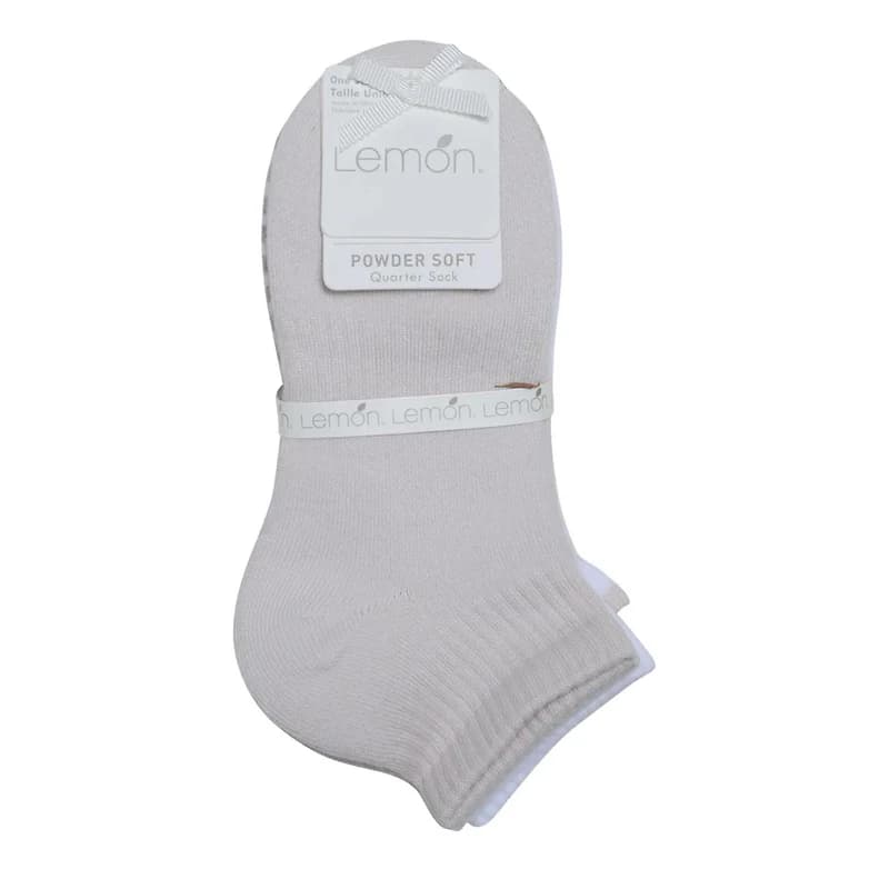 Women's Full Terry Powder Cushion Quarter 3 Pack